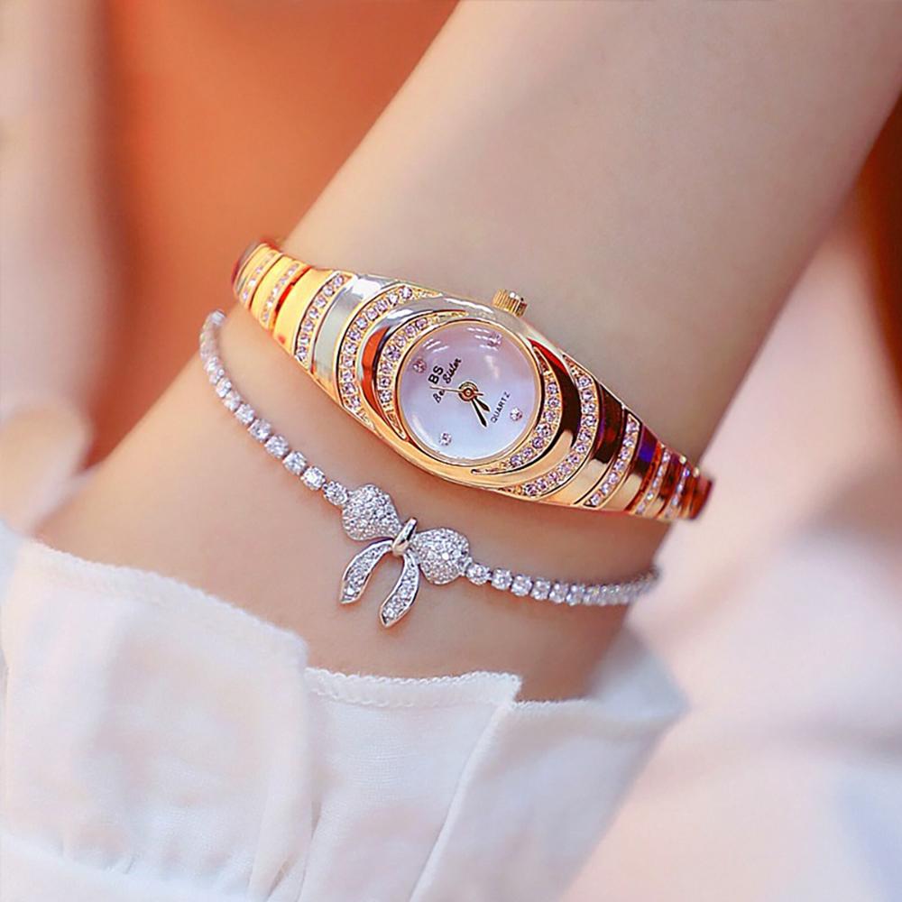 Watch - Lustrous Rhinestone With Small Dial Quartz Watch