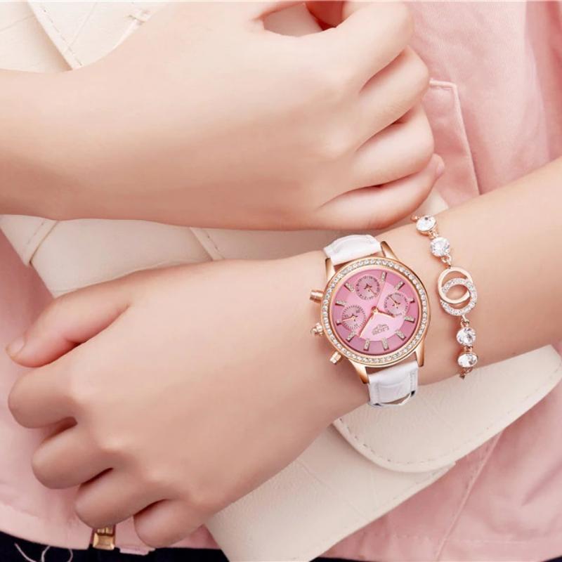 Watch - Luxurious Business And Leisure Rhinestone Quartz Watch