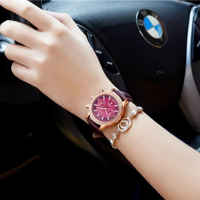 Watch - Luxurious Business And Leisure Rhinestone Quartz Watch