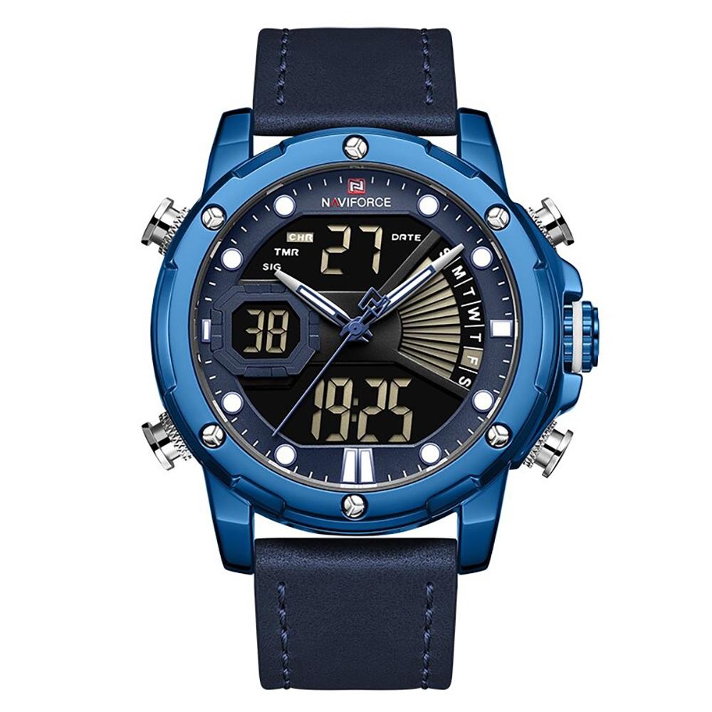 Watch - Luxurious Digital Dual Time Display Quartz Watch