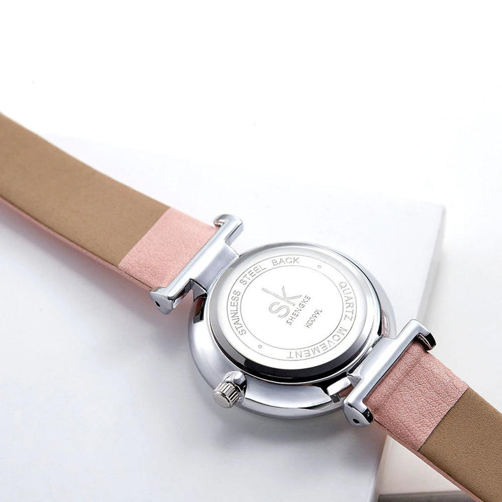 Watch - Luxurious Rhinestone With Chic Band Quartz Watch