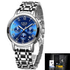 Watch - Luxurious Stainless Steel Waterproof Quartz Watch