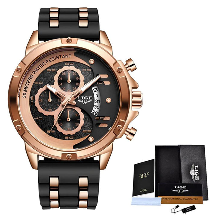 Watch - Luxurious Water-resistant Business Quartz Watch