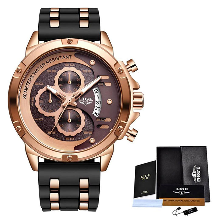 Watch - Luxurious Water-resistant Business Quartz Watch