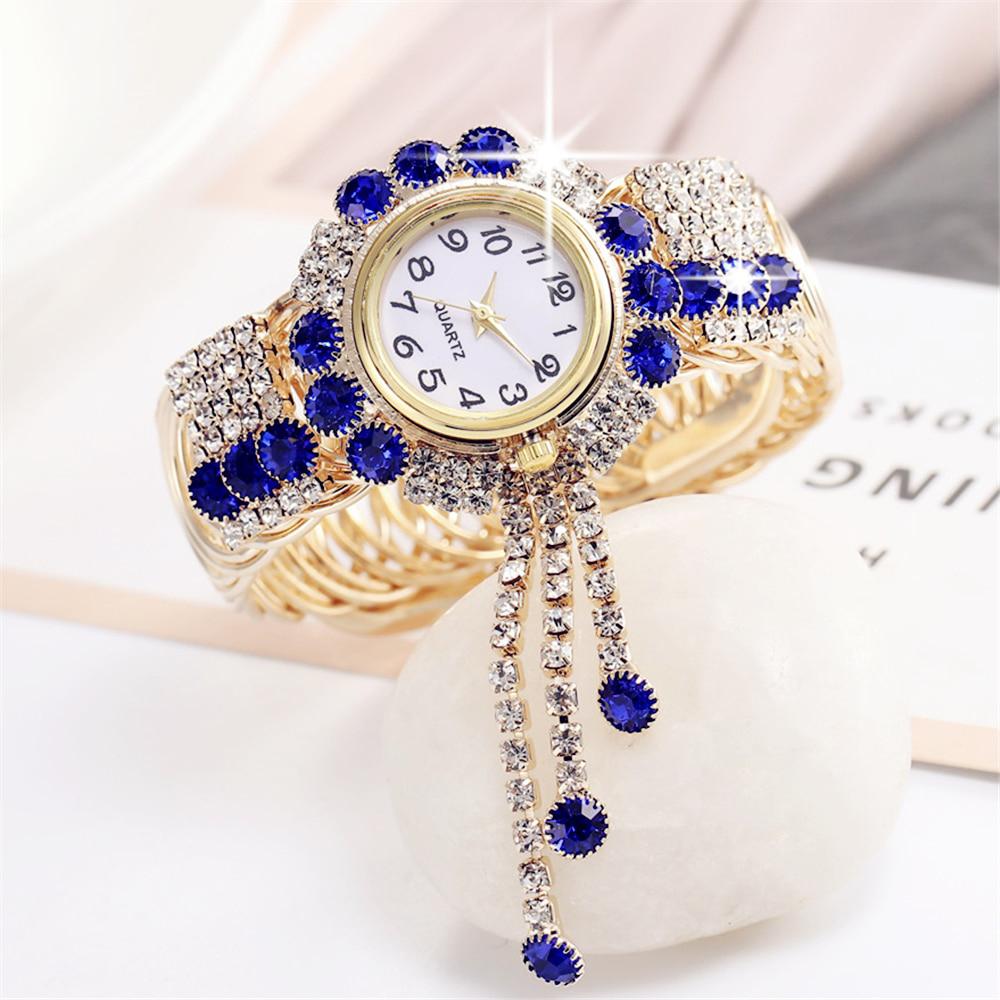 Watch - Luxury Rhinestone Bracelet Wristwatch