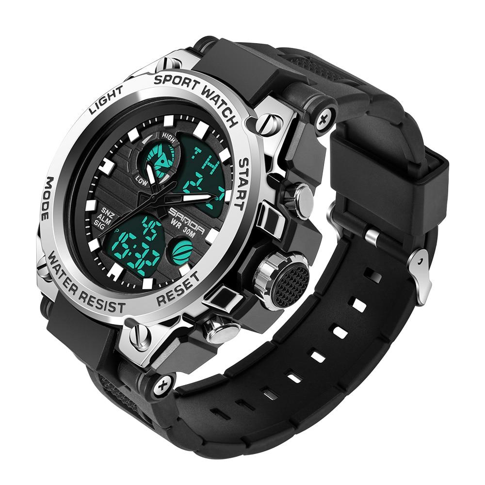 Watch - Military Sports Quartz Watch With Durable Rubber Strap