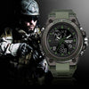 Watch - Military Sports Quartz Watch With Durable Rubber Strap