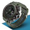 Watch - Military Sports Quartz Watch With Durable Rubber Strap