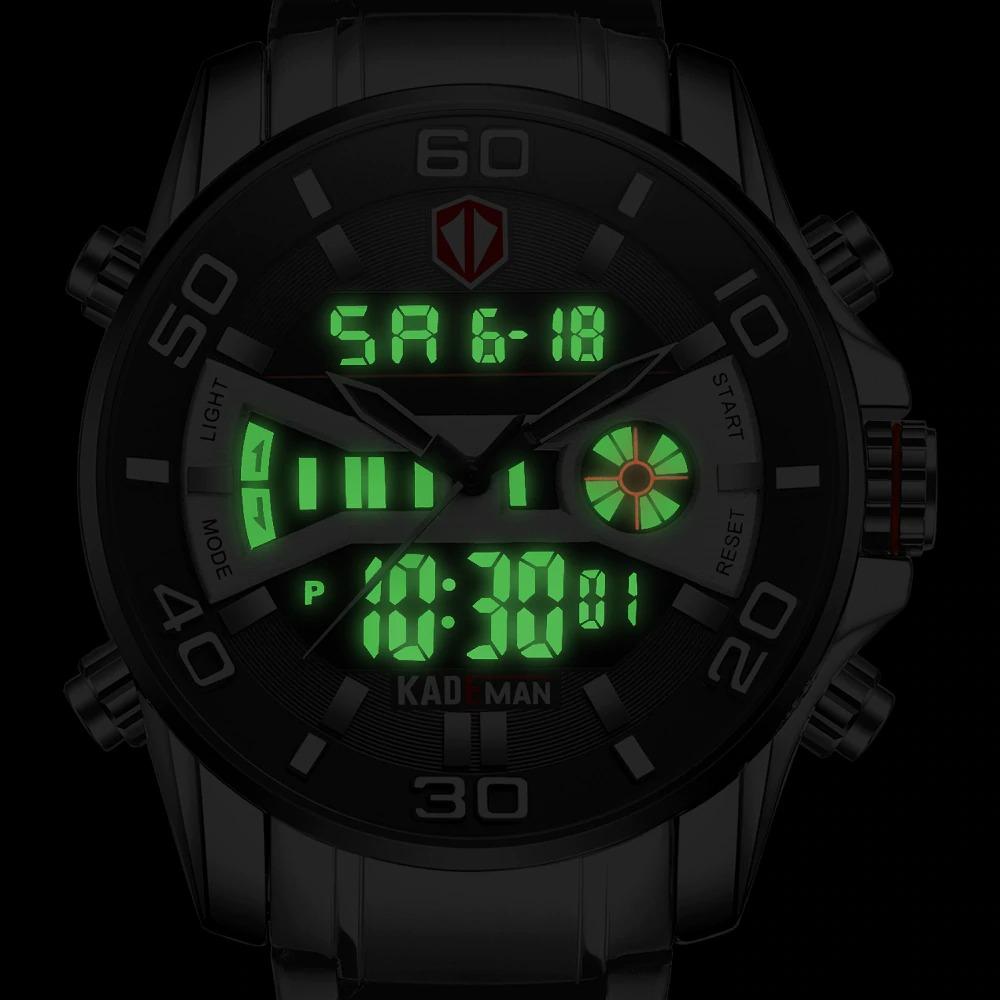 Watch - Military Sports Quartz Watch With LED Display