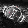 Watch - Military Sports Quartz Watch With LED Display
