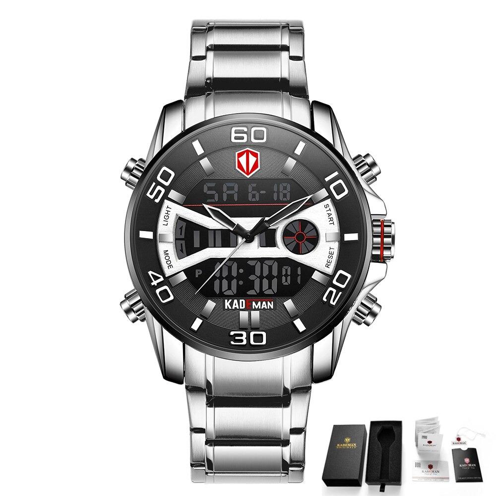 Watch - Military Sports Quartz Watch With LED Display