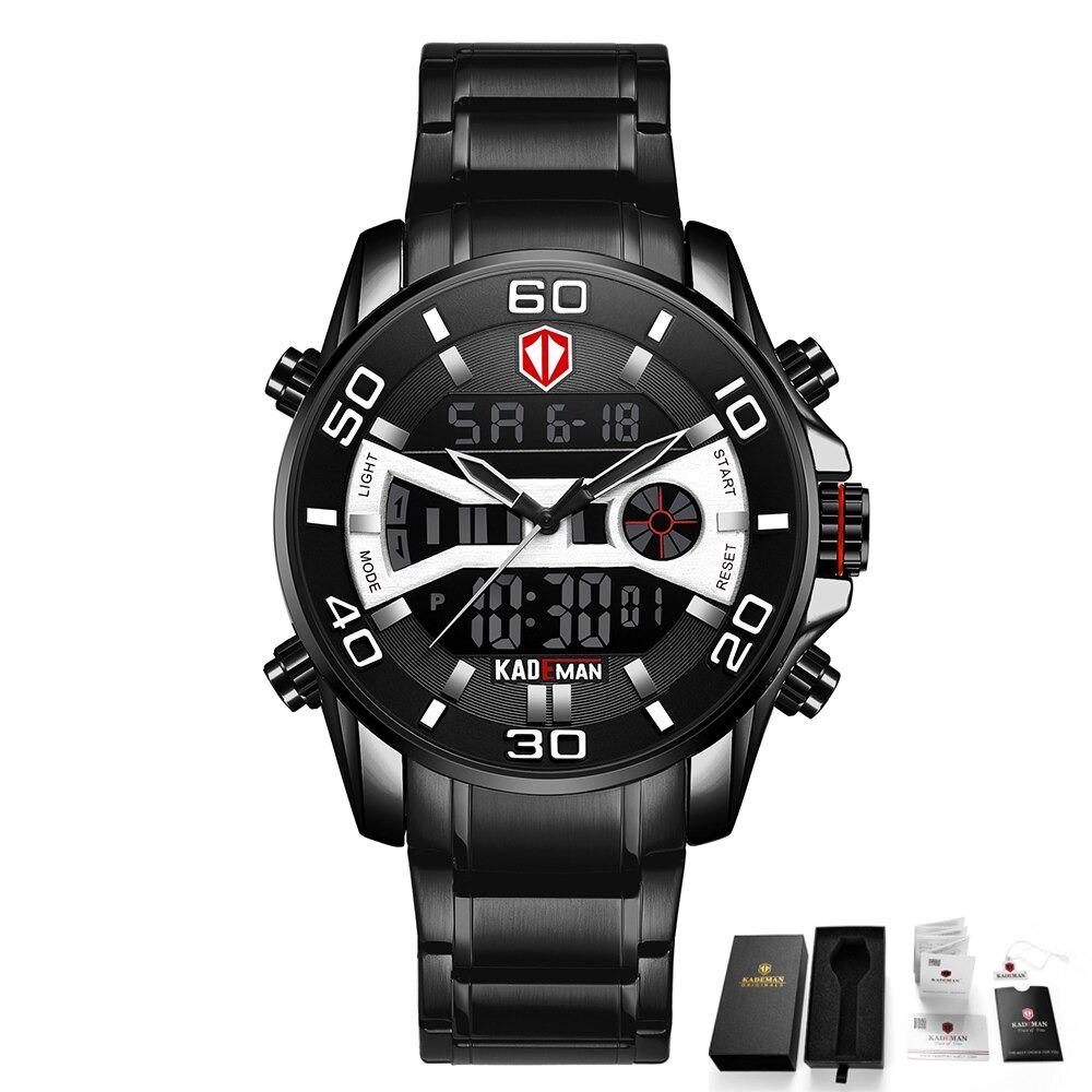 Watch - Military Sports Quartz Watch With LED Display