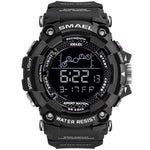 Military Style Water Resistant Digital Watch