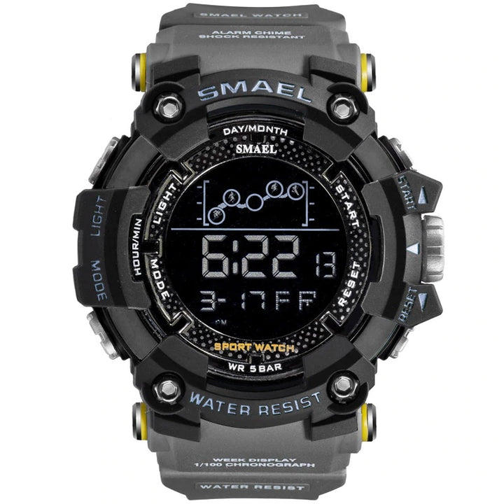 Military Style Water Resistant Digital Watch