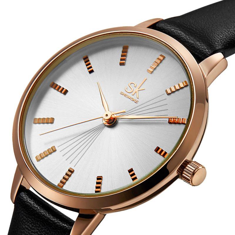 Watch - Minimalist Leather Band Quartz Watch