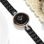 Watch - Minimalist Rhinestone Dial Quartz Watch