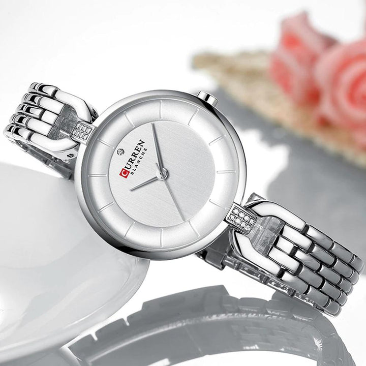 Watch - Minimalist Rhinestone Dial Quartz Watch