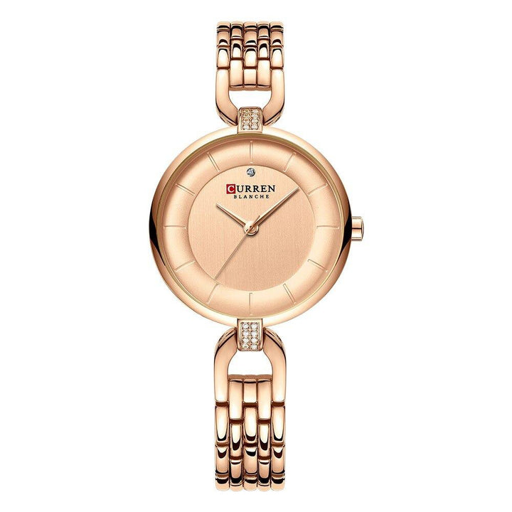 Watch - Minimalist Rhinestone Dial Quartz Watch