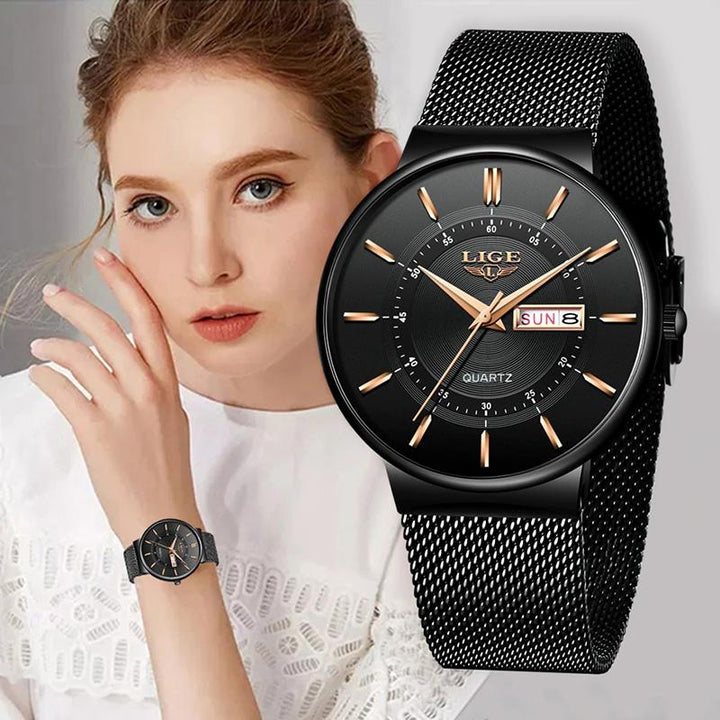 Watch - Minimalist Slim Band Waterproof Quartz Watch