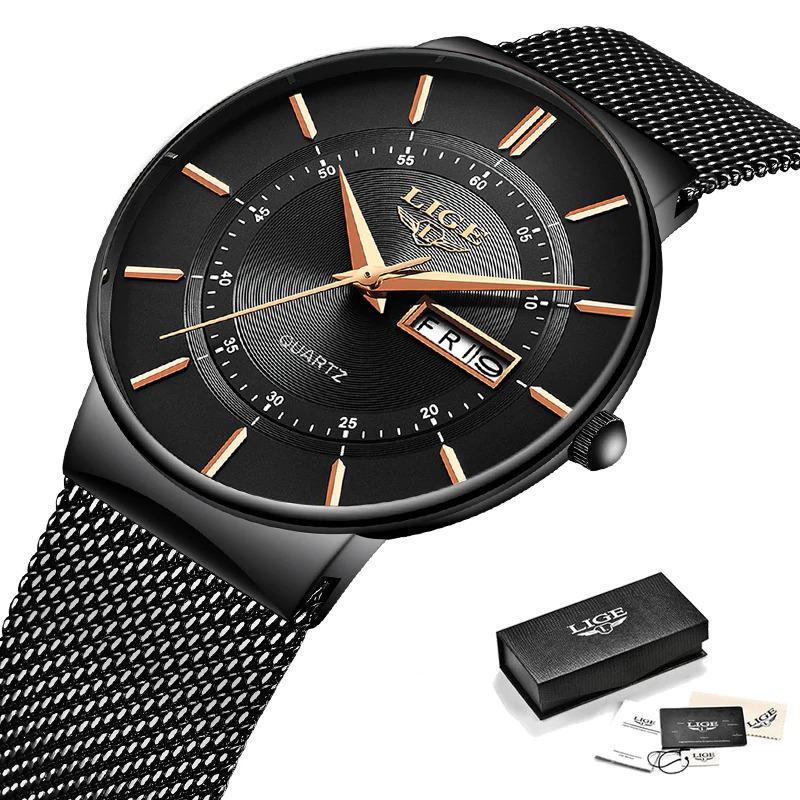 Watch - Minimalist Slim Band Waterproof Quartz Watch