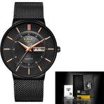 Watch - Minimalist Slim Band Waterproof Quartz Watch