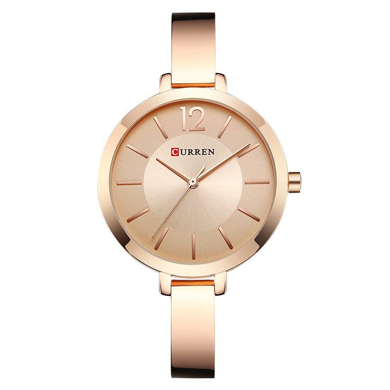 Watch - Minimalist Stainless Steel Band Quartz Wristwatch