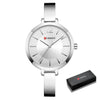 Watch - Minimalist Stainless Steel Band Quartz Wristwatch