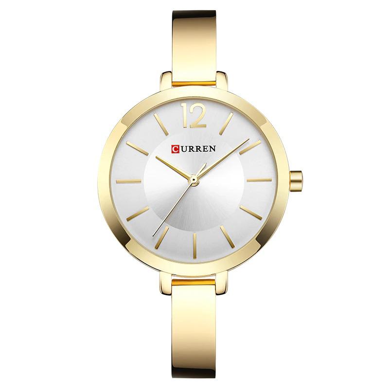 Watch - Minimalist Stainless Steel Band Quartz Wristwatch