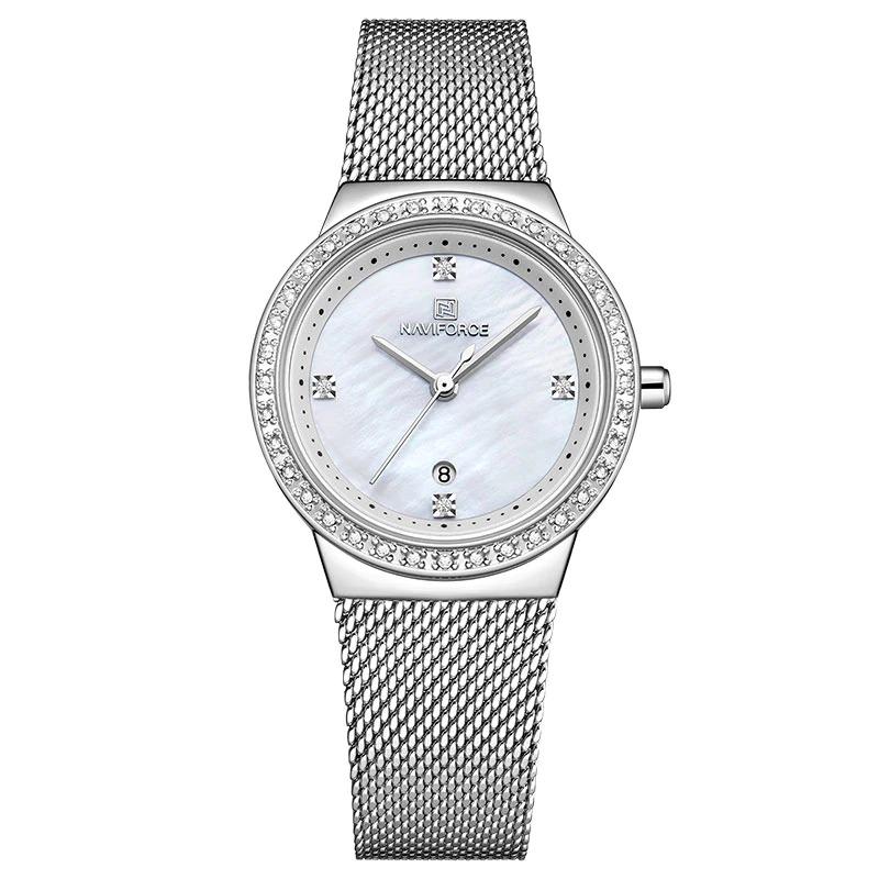 Watch - Minimalist Stainless Steel Mesh Strap Quartz Watch