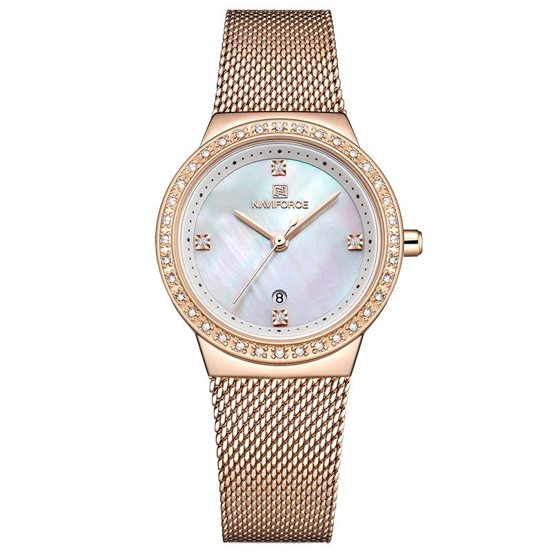 Watch - Minimalist Stainless Steel Mesh Strap Quartz Watch