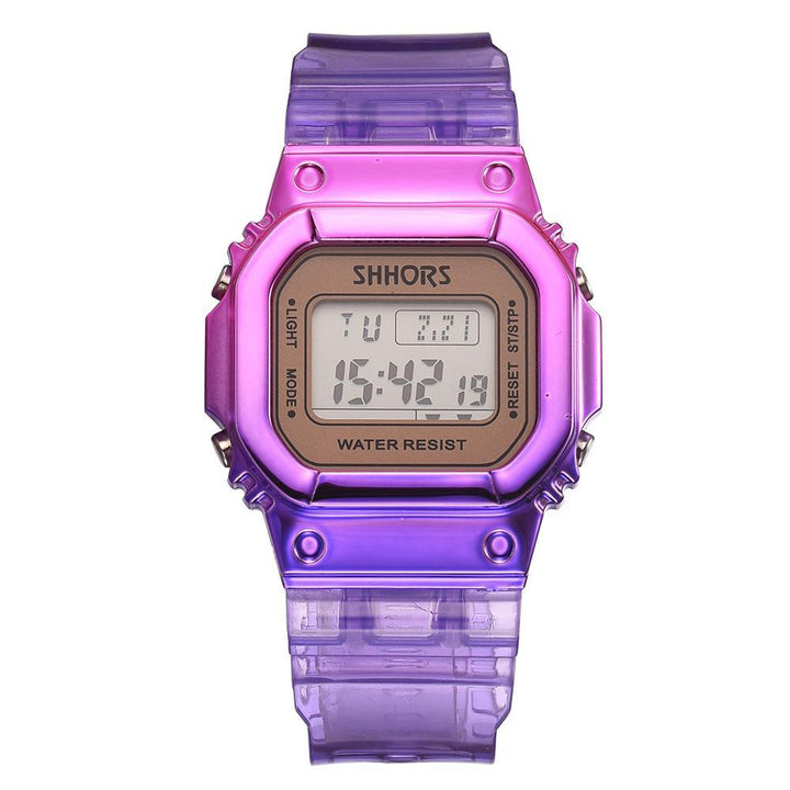 Watch - Multi Function Digital Gradient Sports Watch