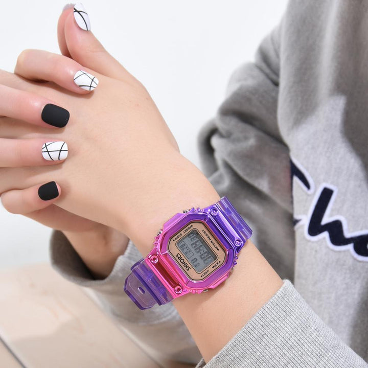 Watch - Multi Function Digital Gradient Sports Watch