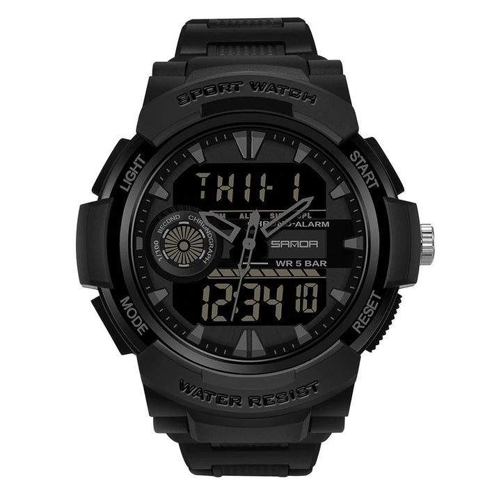 Watch - Multipurpose Digital Dual Time Display Chronograph Watch