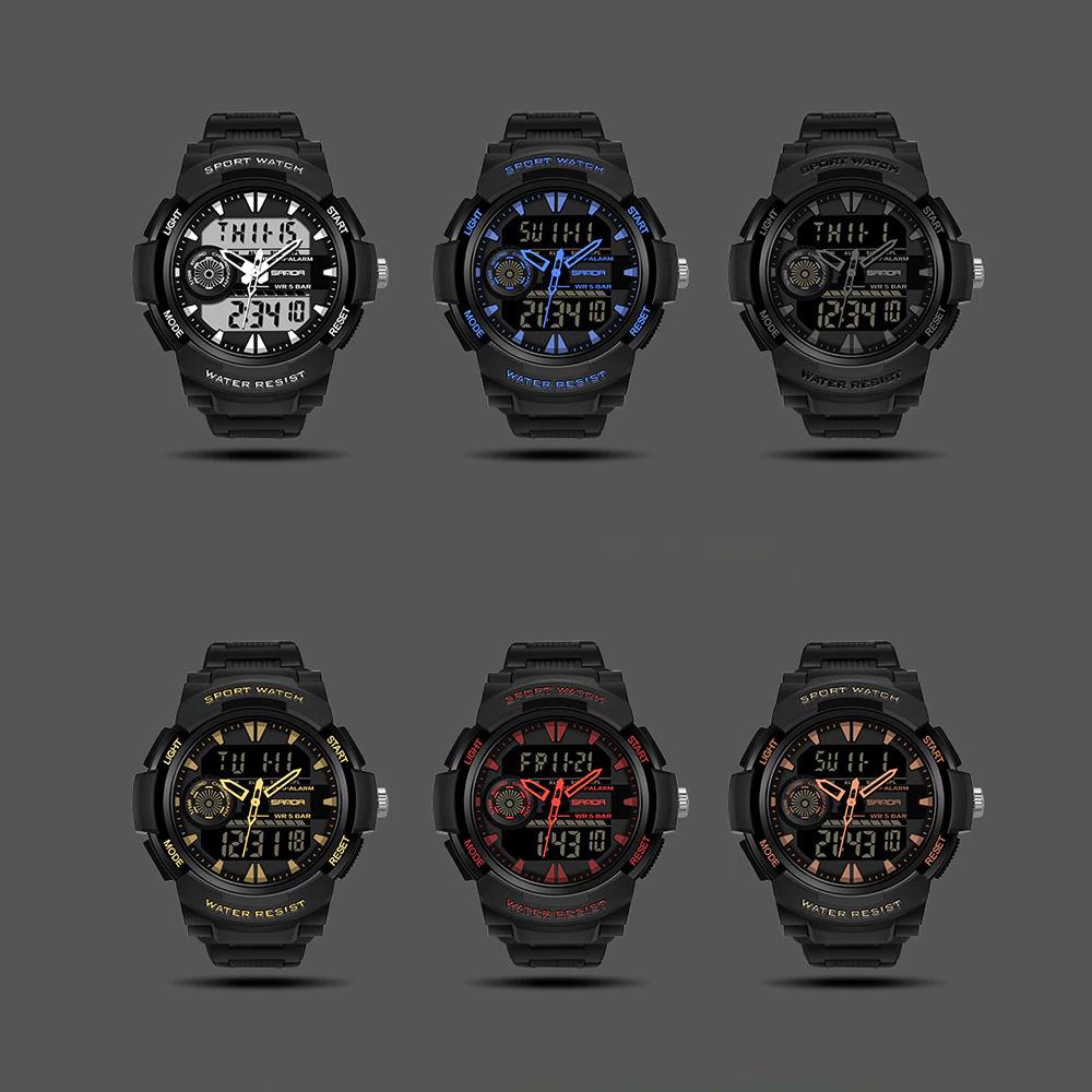 Watch - Multipurpose Digital Dual Time Display Chronograph Watch