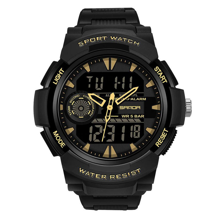 Watch - Multipurpose Digital Dual Time Display Chronograph Watch