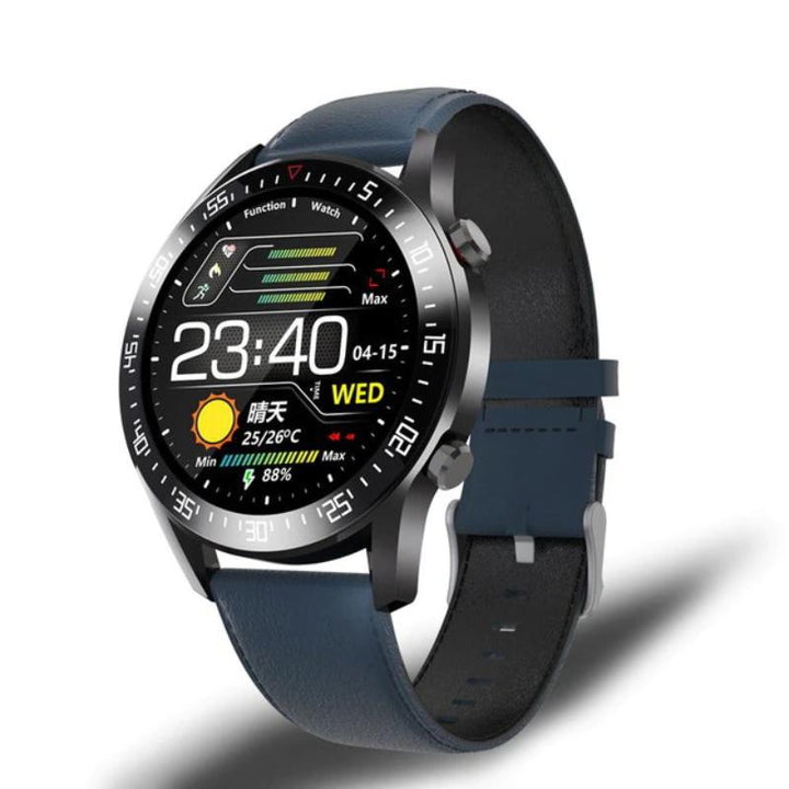 Watch - On-trend Full-fit Round Screen Outdoor Sports Digital Smartwatch