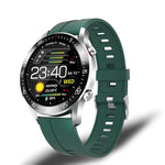 Watch - On-trend Full-fit Round Screen Outdoor Sports Digital Smartwatch