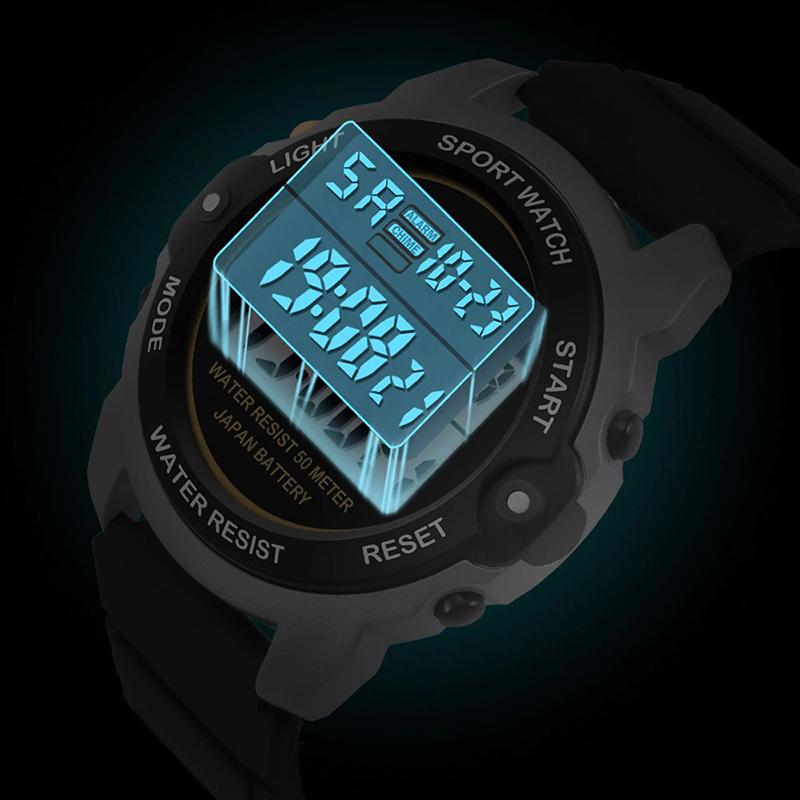 Watch - Outdoor Digital Watch With Backlight Feature