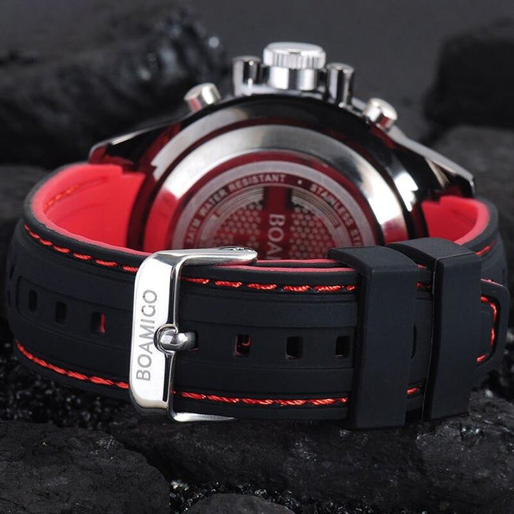 Watch - Outdoor Sport Dual Time Display Digital Quartz Watch