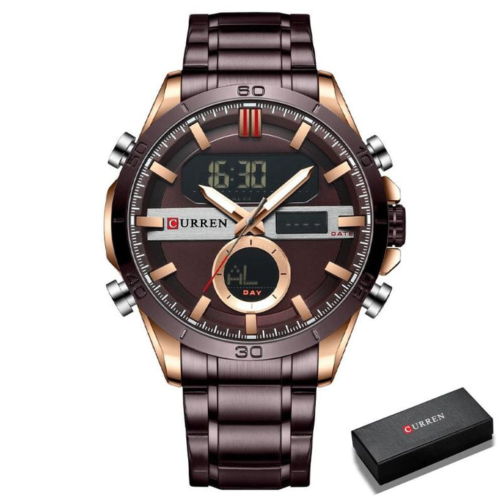 Watch - Outdoor Trend Luminous Sporty Chronograph Quartz Watch