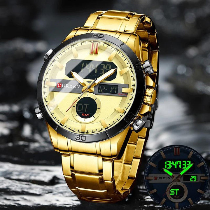 Watch - Outdoor Trend Luminous Sporty Chronograph Quartz Watch