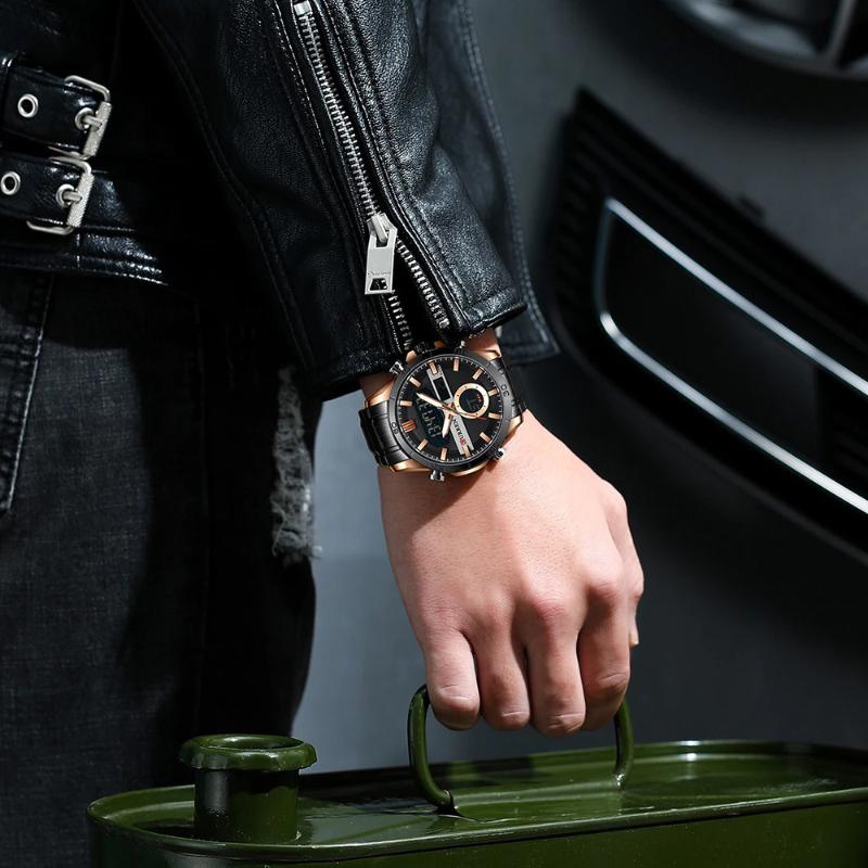 Watch - Outdoor Trend Luminous Sporty Chronograph Quartz Watch