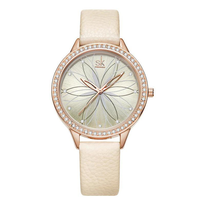 Watch - Precious Flower Bloom Dial Quartz Watch