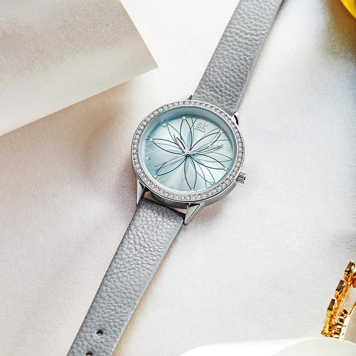 Watch - Precious Flower Bloom Dial Quartz Watch