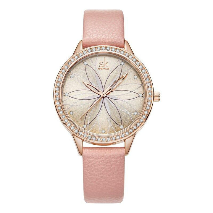 Watch - Precious Flower Bloom Dial Quartz Watch