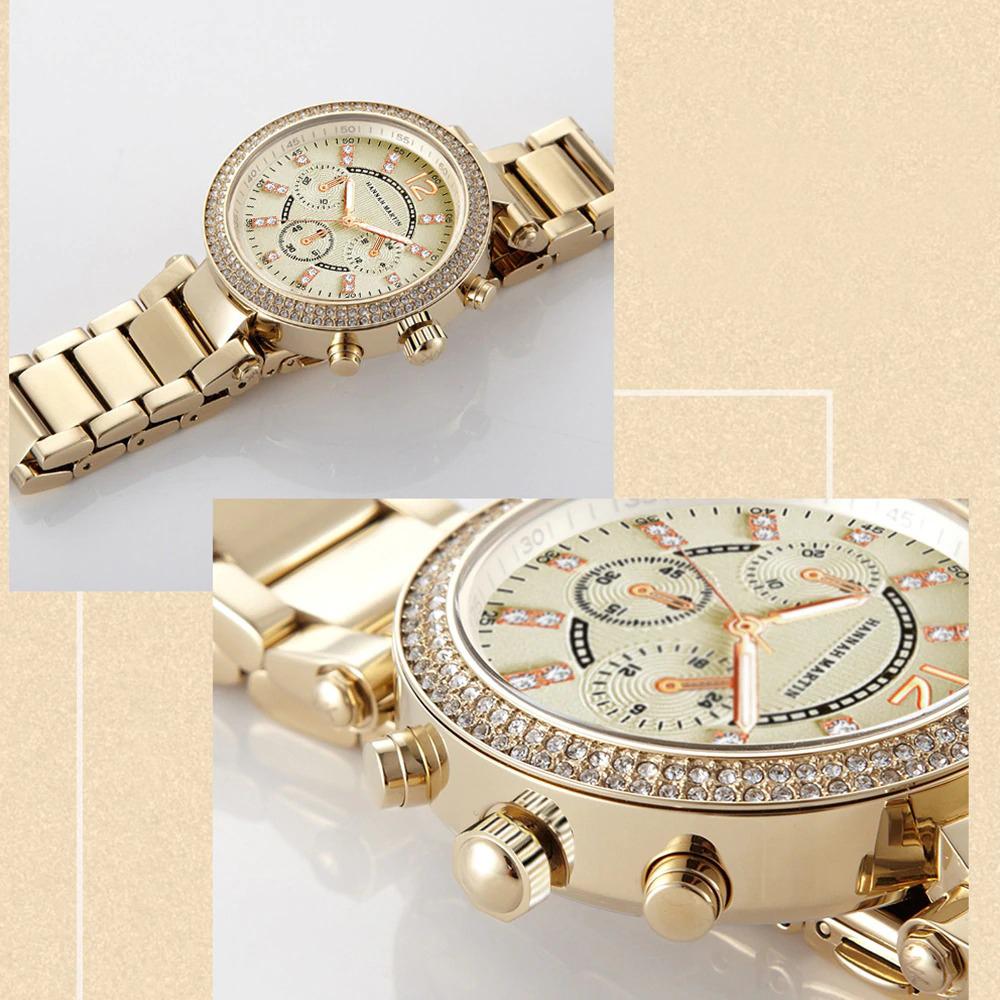 Watch - Precious Inlaid Rhinestones Quartz Watch