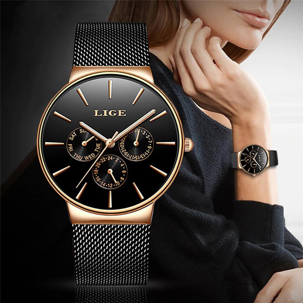 Watch - Premium Quality Ultra Thin Mesh Band Quartz Watch