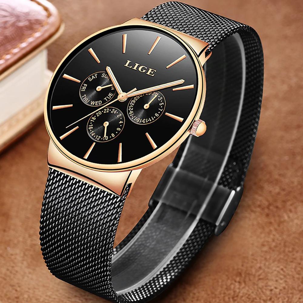 Watch - Premium Quality Ultra Thin Mesh Band Quartz Watch