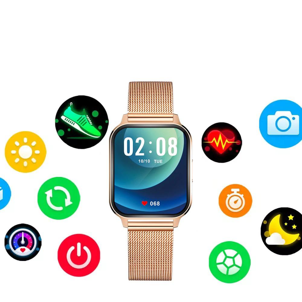 Watch - Real-Time Fitness Tracker With Heart Rate Monitor Smartwatch