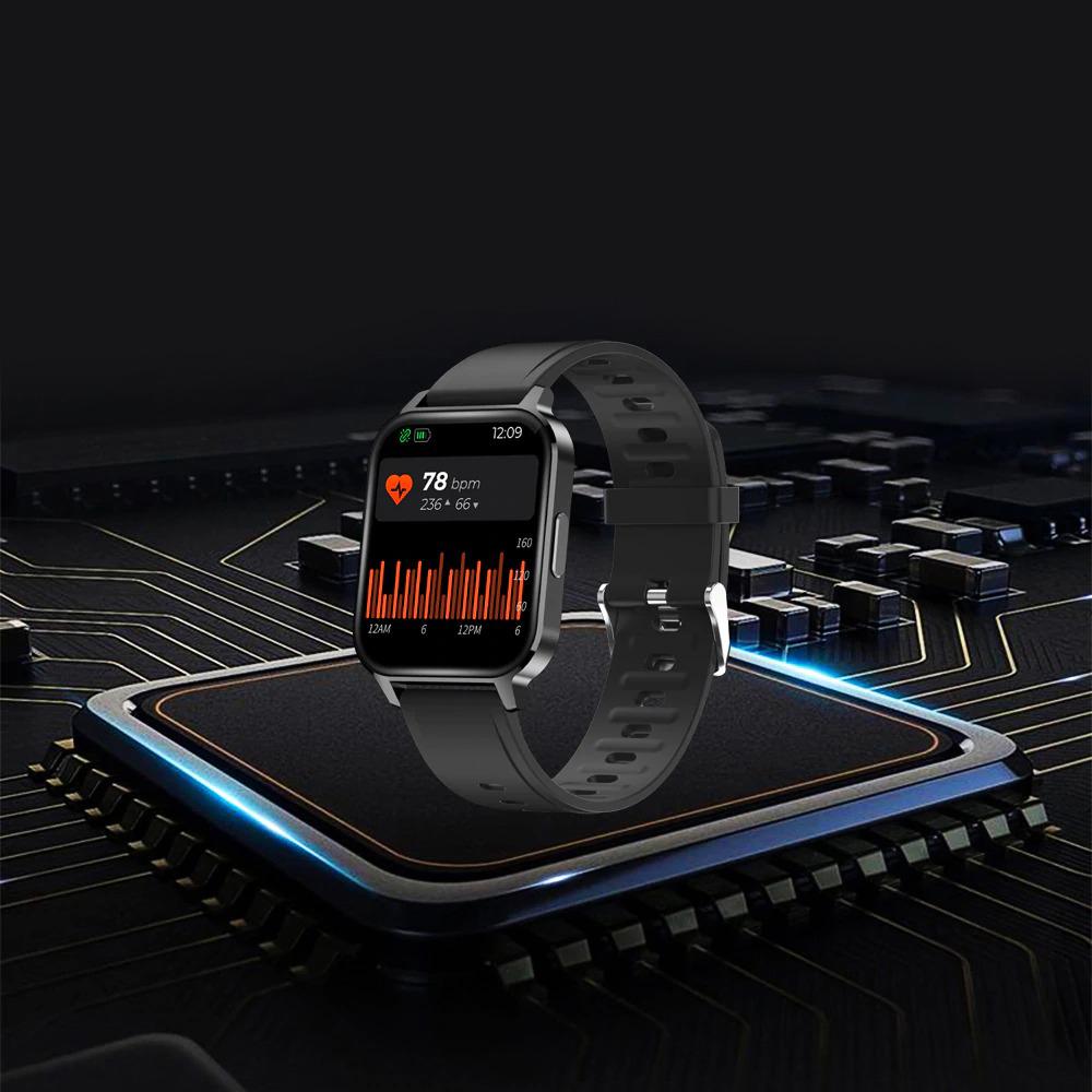 Watch - Real-Time Fitness Tracker With Heart Rate Monitor Smartwatch